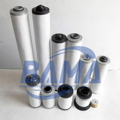 Efficienza del filtro del 99% Filtro di scarico alternativo 0532000304 per la rimozione dell'olio della pompa a vuoto