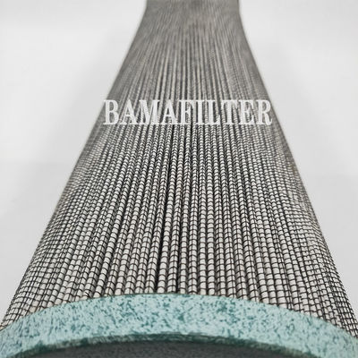 Performance di filtrazione Elemento filtro idraulico Parker 937853Q con nucleo in fibra di vetro