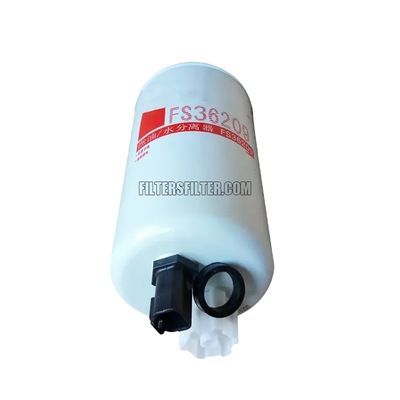 Componenti del nucleo in fibra di vetro Elemento filtrante di separazione dell'acqua dal carburante FS36209 per camion