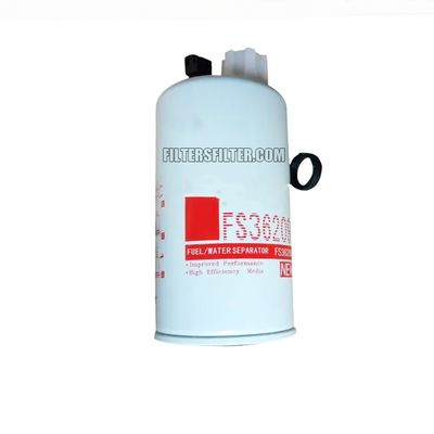 Componenti del nucleo in fibra di vetro Elemento filtrante di separazione dell'acqua dal carburante FS36209 per camion