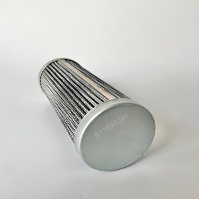 Elemento filtro idraulico per olio 61163139Y per macchine per l'estrazione del carbone nelle tipografie