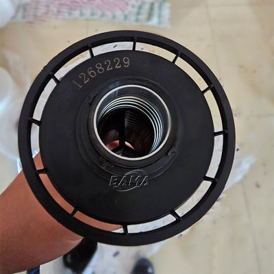Filtro idraulico dell'olio per autocarri 1268229 8μm a temperatura di esercizio Beta 200 Max. 121°C
