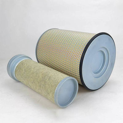 Elemento di filtro dell'aria robusto BAMA 8149064 per macchine pesanti Componenti principali Fibra di vetro
