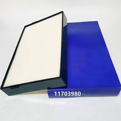 Filtro d'aria a piastra e a telaio 11703980 per l'unità di condizionamento dell'escavatore 0,7 kg