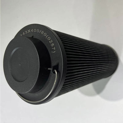 Componenti del nucleo in fibra di vetro Filtro pieghevole in acciaio inossidabile per olio idraulico LXY-143400/80
