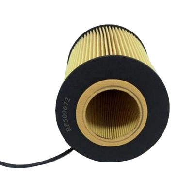 Elemento di filtro dell'olio per autocarri RE509672 Componenti di fibre di vetro per veicoli commerciali