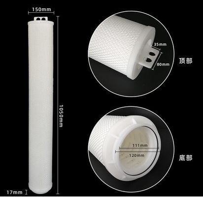 300 Video di ispezione di uscita filtro industriale per il trattamento delle acque reflue