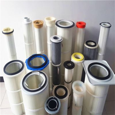 Cartuccia filtro polvere a rimozione rapida a sei orecchie per macchine per sabbiatura e rivestimenti in polvere