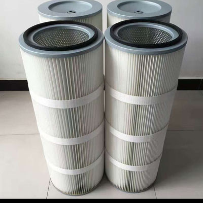 Cartuccia filtro polvere a rimozione rapida a sei orecchie per macchine per sabbiatura e rivestimenti in polvere