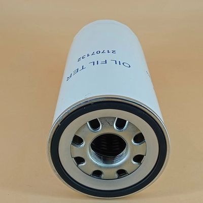Filtro per olio per escavatore a circolazione liscia 21707132 con componenti di fibre di vetro