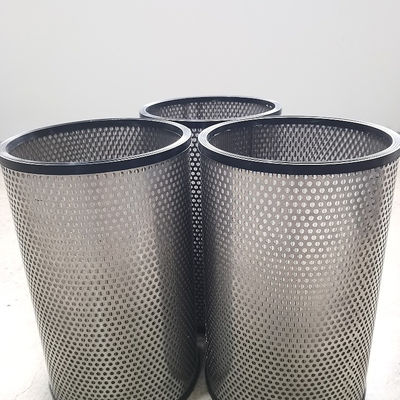 335*447 Elemento di filtro per gas naturale in acciaio inossidabile con componenti principali da 3 mesi