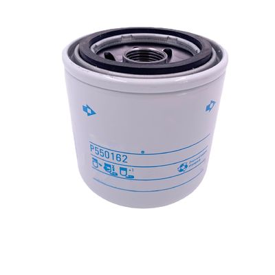 Elemento di filtro dell'olio per escavatore di 64 mm di diametro esterno per veicoli pesanti P550162