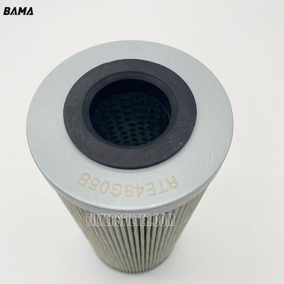 Componenti del nucleo in fibra di vetro Elemento filtro a pressione idraulica RTE48G05B per idraulica