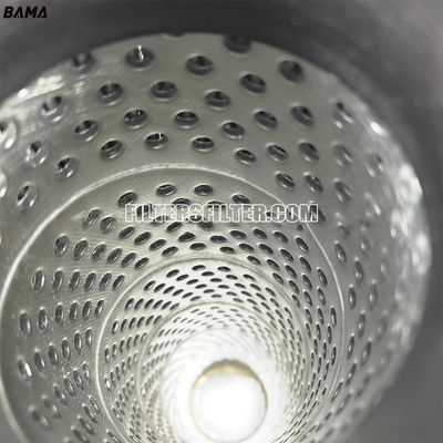 Elemento di filtro a pressione del camion con capacità di filtrazione in fibra di vetro B27 1000 D731G25A