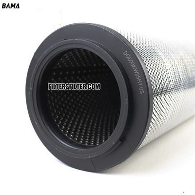 DQ600KW25H1.0S Elemento idraulico di filtro per olio di ritorno leggero e resistente per l'industria