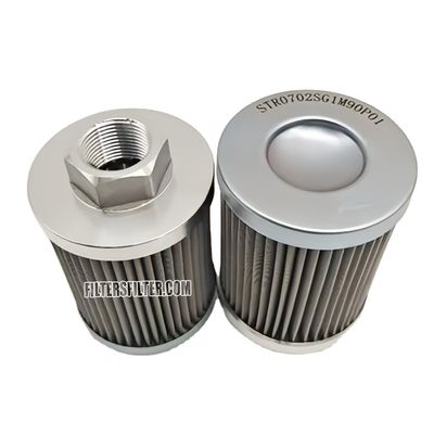 Componenti del nucleo di fibra di vetro sostituire attrezzature industriali filtro di aspirazione dell'olio elemento STR0702SG1M90P01