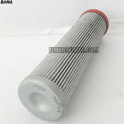 Elemento filtro a pressione per la filtrazione dell'olio per macchinari di ingegneria 300106 con sigilli NBR